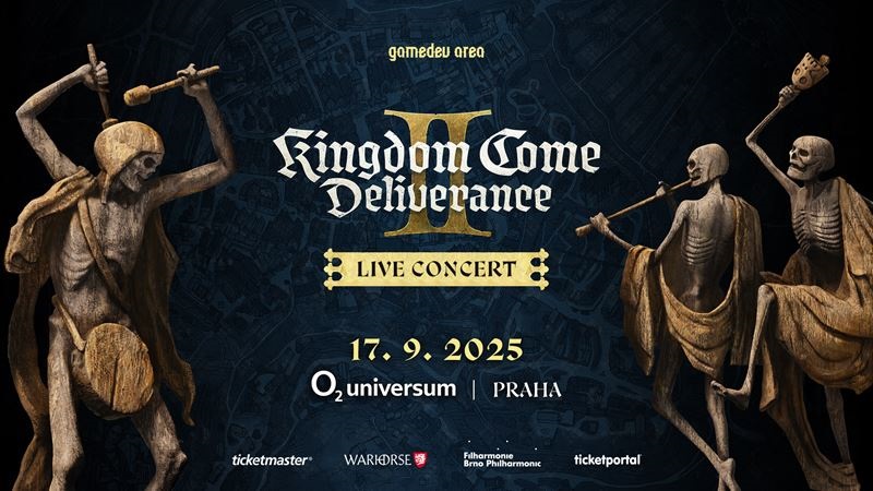 Vyhrajte vstupenky na orchestrlny koncert Kingdom Come: Deliverance II v Prahe