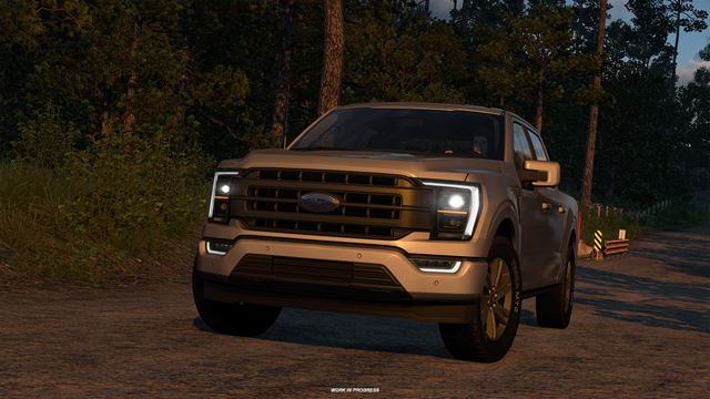 American Truck Simulator roz��ri ponuku vozidiel o Ford F-150 Lariat 