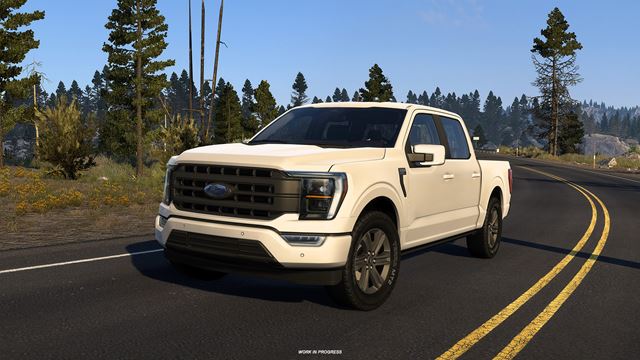 American Truck Simulator roz��ri ponuku vozidiel o Ford F-150 Lariat 