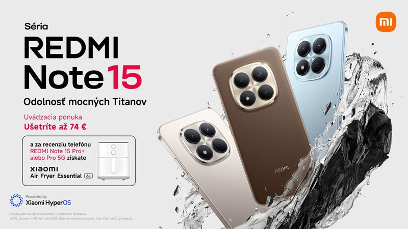 Xiaomi predstavuje s�riu Redmi Note 15