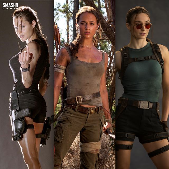 Prv� poh�ad na Sophie Turner ako Laru Croft v Tomb Raider seri�li 