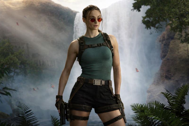 T��denn�k - Lara Croft a Kratos sa uk�zali