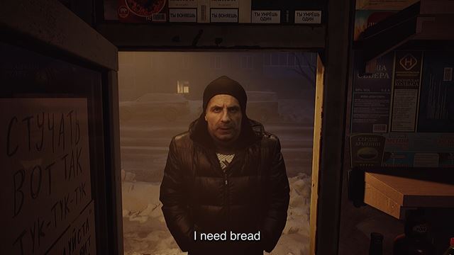 I Have No Change z v�s sprav� predava�a rusk�ho no�n�ho st�nku 