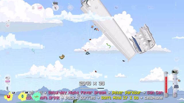 Freefall 95 ark�dov� ak�n� hra o pre�it� po�as p�du z lietadla 