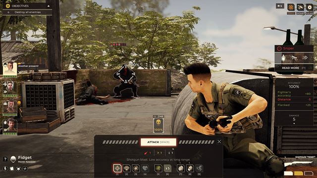 Warhounds, taktick� vojensk� hra v �t�le XCOM, h�ad� schopn�ch velite�ov 