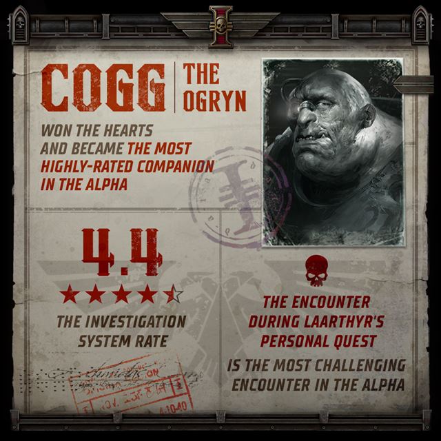 Warhammer 40,000: Dark Heresy zaujalo v alfe tis�ce hr��ov, Owlcat zverejnil �tatistiky 