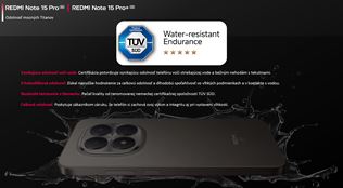 Redmi Note 15 s�ria stavia na v�dr�i a odolnosti  