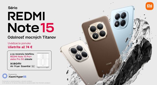 Redmi Note 15 s�ria stavia na v�dr�i a odolnosti  