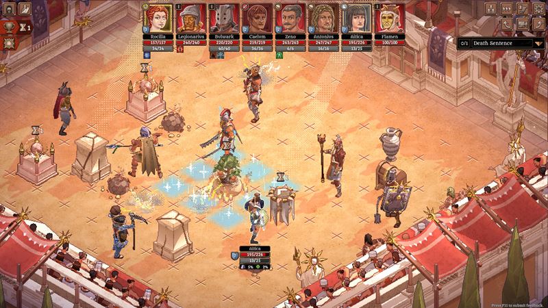 Bloodgrounds roz�iruje Early Access o nov� schopnosti gladi�torov a Exped�cie