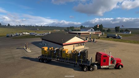 American Truck Simulator roz��ri mapu o Ju�n� Dakotu, ukazuje nov� truck stopy  