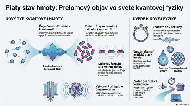Vedci dosiahli prelom v piatom skupenstve hmoty. Dôsledky môžu byť zásadné 