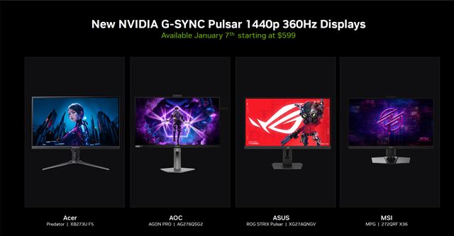 Nvidia predstavila G-Sync Pulsar, vylep�enie G-Syncu zameran� na ostros� obrazu 