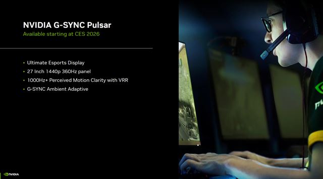 Nvidia predstavila G-Sync Pulsar, vylep�enie G-Syncu zameran� na ostros� obrazu 