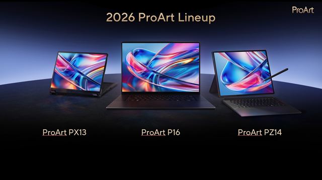 ASUS predstavil celé spektrum AI a Always Incredible inovácií
na výstave CES 2026 
