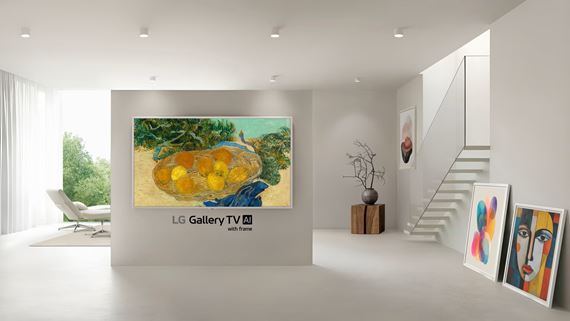 LG predstavilo nové Gallery a Wallpaper TV