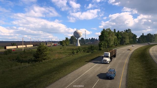 American Truck Simulator ukazuje �al�ie mesto z Illinois DLC 