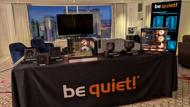 Be quiet! uk�zal na CES 2026 nov� chladi�e, zdroje aj prv� hern� my�i