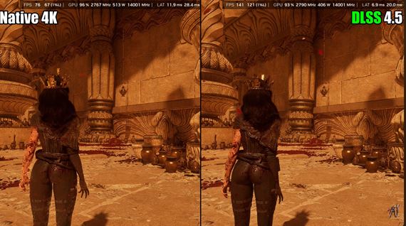 DLSS 4.5 ukazuje v Clair Obscur vysok� kvalitu, v 1080p vyzer� ako nat�vne 4K