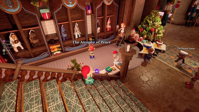 North Pole Workshop sprav� z hr��ov �kriatkov pom�haj�cich Santa Clausovi 