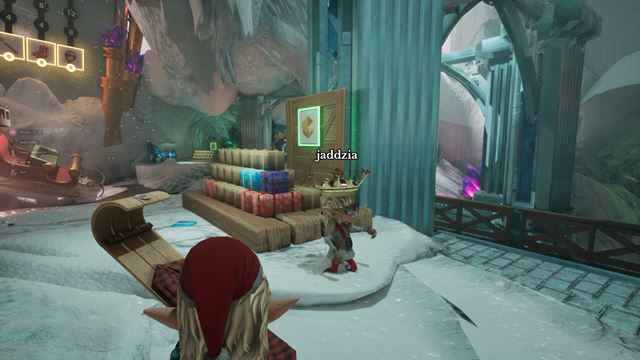 North Pole Workshop sprav� z hr��ov �kriatkov pom�haj�cich Santa Clausovi 