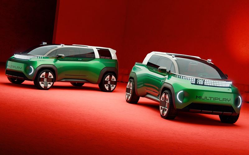 Fiat ukázal Multiplay, moderná Multipla sa dokáže zmeniť na pickup