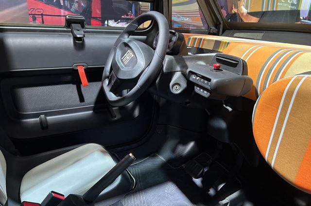 Fiat ukázal novú Multiplu, Multiplina bude miniatúrny štvormiestny elektromobil 