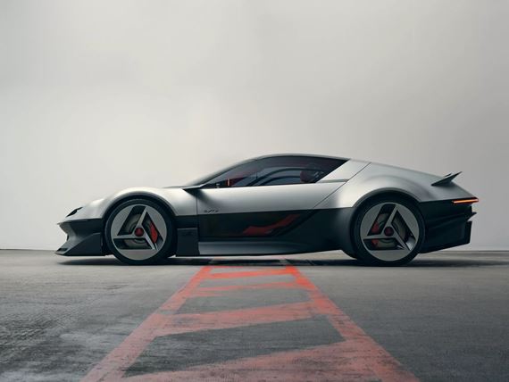 Alpine A310 Vision oživuje legendárne športové kupé. Futuristický koncept má výšku len 118 centimetrov