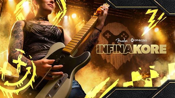 Drakong InfinaKore Telecaster bude modulárny gitarový ovládač pre PC aj konzoly