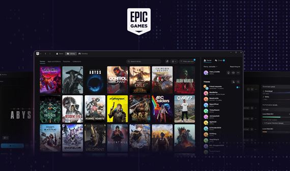 Epic Games predstavil launcher vytvorený pomocou AI, podporuje Linux, je rýchlejší ako pôvodná verzia a aj ako Steam