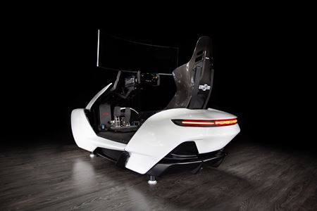 ImSim and Porsche unveil Raceborn, a premium racing simulator with a moving cockpit 