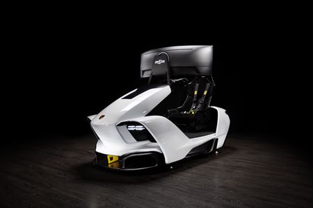 ImSim and Porsche unveil Raceborn, a premium racing simulator with a moving cockpit 