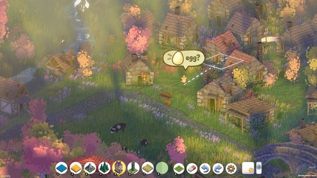 Brushland bude oddychovka, kde si nama�ujete malebn� �ij�ce kr�ovstvo 