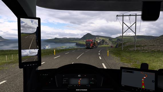 Euro Truck Simulator 2 ukazuje 25 minút jazdenia po Islande