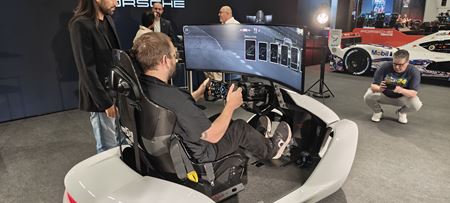 We Tried the €70,000 ImSim Porsche Raceborn RS at SimRacing Expo 