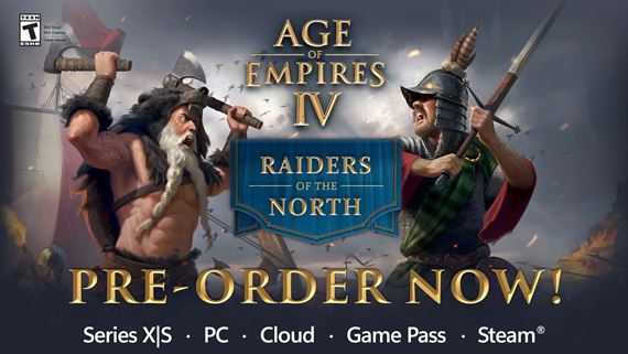 Age of Empires 4: Raiders of the North spúšťa predobjednávky