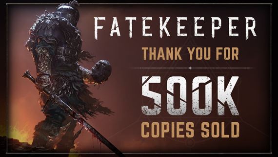 Fatekeeper predal už pol milióna kusov, hoci je stále v Early Access