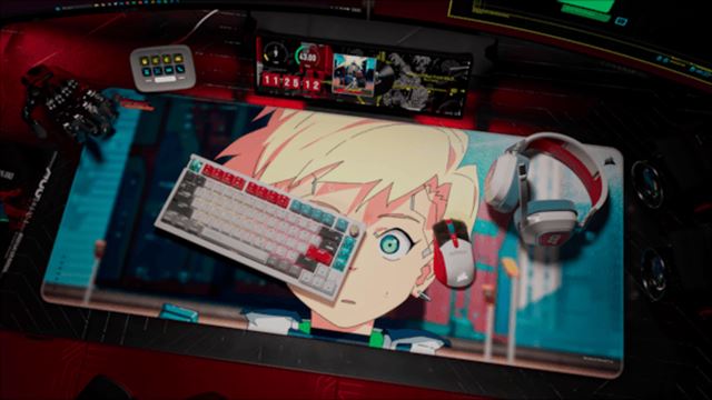 Corsair predstavil dve nov� kolekcie pr�slu�enstva v �t�le Cyberpunk 2077 a Edgerunners 2 