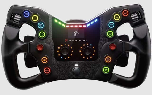 Asetek GT Nova bude dostupn� volant s OLED displejom za rozumn� cenu 