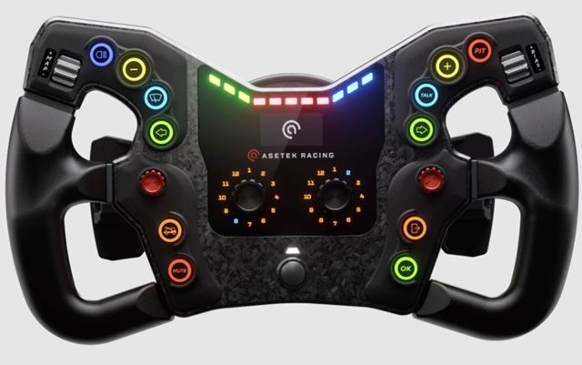 Asetek GT Nova Is an Affordable Racing Wheel With an OLED Display 