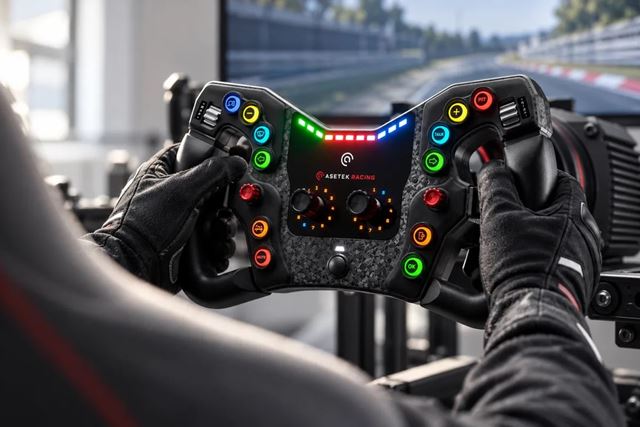 Asetek GT Nova Is an Affordable Racing Wheel With an OLED Display 