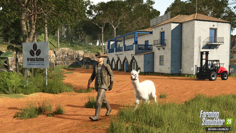 Farming Simulator 25 prid�va k�vu, ban�ny a alpaky