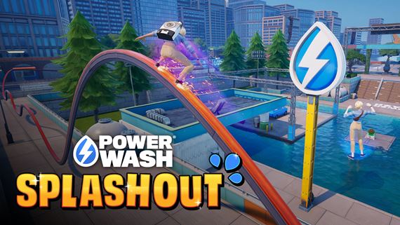 PowerWash Simulator sa pres�va do Fortnite, �istenie sa men� na s��a� a� pre osem hr��ov