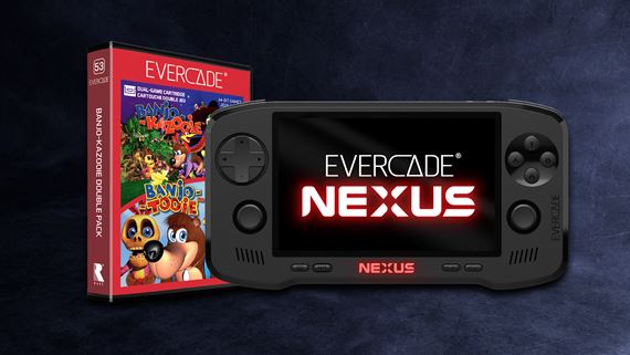 Evercade Nexus prich�dza s dvojicou hier Banjo-Kazooie a podporou multiplayeru