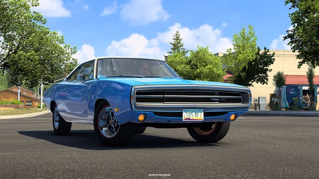 American Truck Simulator predstavuje klasick� Dodge Charger 500 z pripravovan�ho DLC 
