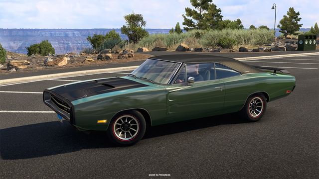 American Truck Simulator predstavuje klasick� Dodge Charger 500 z pripravovan�ho DLC 