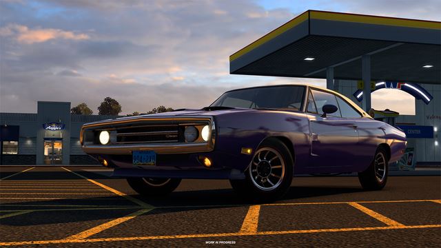 American Truck Simulator predstavuje klasick� Dodge Charger 500 z pripravovan�ho DLC 