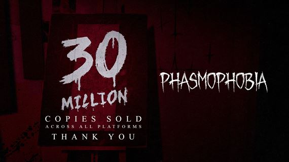 Phasmophobia prekonala 30 miliónov predaných kusov, začína Halloween event Crimson Eye