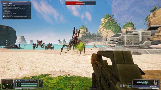 Ako sa hr� Starship Troopers: Ultimate Bug War!? 