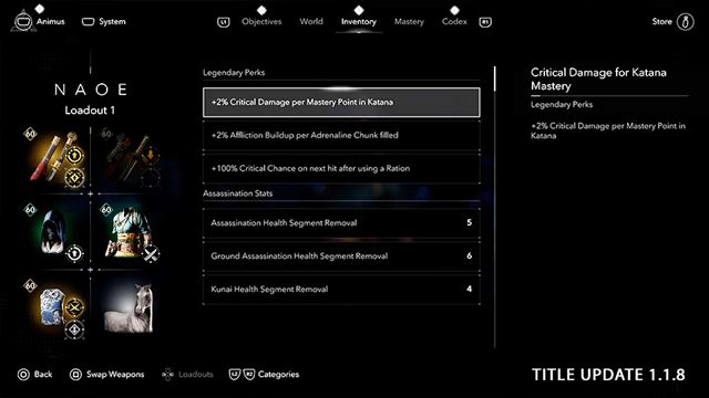 Assassin's Creed Shadows dostal nov� patch a napl�noval novinky  