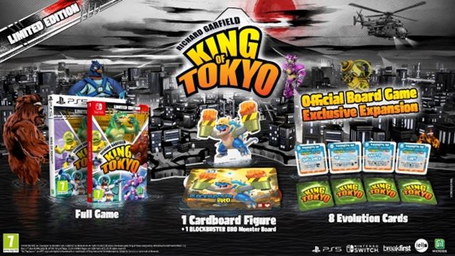 King of Tokyo sa do�k� videohernej adapt�cie, legend�rna stolovka doraz� u� v m�ji aj s limitkou 